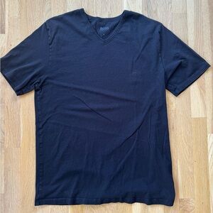 Boss Hugo Boss Men's Black V-neck T-shirt XL